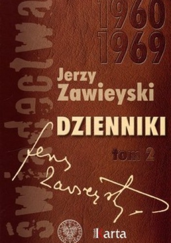 Okładka: Jerzy Zawieyski - Dzienniki. Tom 2. Wybór z lat 1960-1969