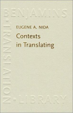 Okładka: Eugene Nida - Contexts in Translating