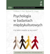 Okładka: William F. Price - Psychologia w badaniach międzykulturowych