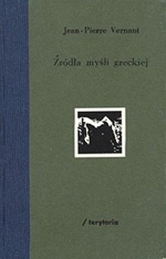 Okładka: Jean-Pierre Vernant - Źródła myśli greckiej