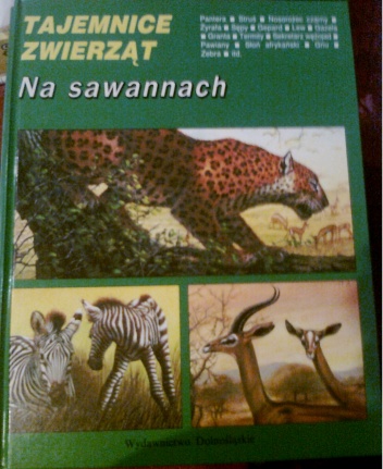 Okładka: Michel Cuisin - Na sawannach