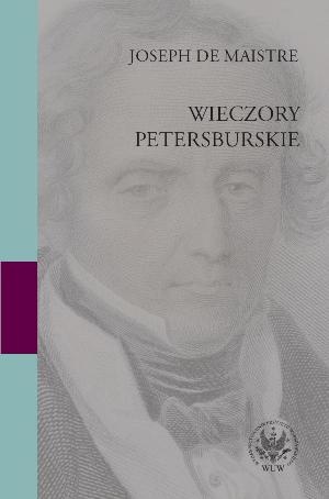 Okładka: Joseph de Maistre - Wieczory petersburskie