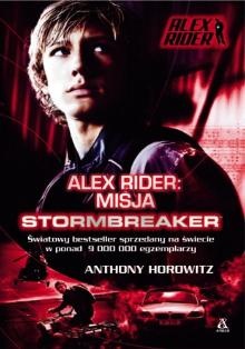 Okładka: Anthony Horowitz - Misja Stormbreaker