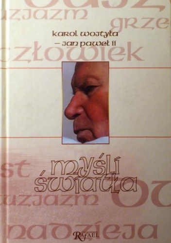 Okładka: Karol Wojtyła - Myśli światła