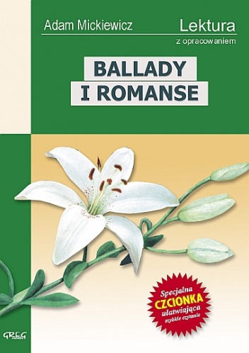 Okładka: Adam Mickiewicz - Ballady i romanse