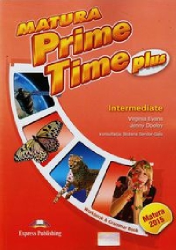 Okładka: Jenny Dooley - Matura Prime Time Plus Intermediate Workbook Grammar Book