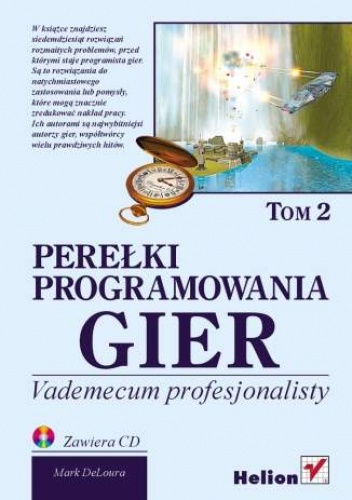 Okładka: Mark DeLoura - Perełki programowania gier. Vademecum profesjonalisty. Tom 2