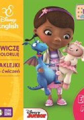 Okładka:  praca zbiorowa - Ćwiczę i koloruję z Dosią Disney English