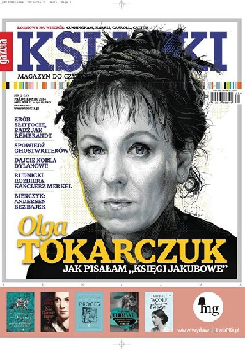 Okładka: Joanna Olech - Książki. Magazyn do czytania, nr 3 (14) / październik 2014