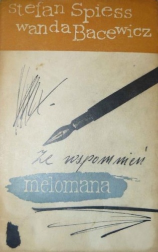 Okładka: Wanda Bacewicz - Ze wspomnień melomana