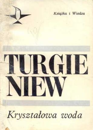 Okładka: Iwan Turgieniew - Kryształowa woda