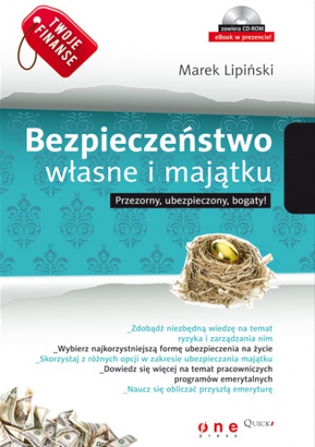 Okładka: Marek Lipiński - Twoje finanse. Bezpieczeństwo własne i majątku