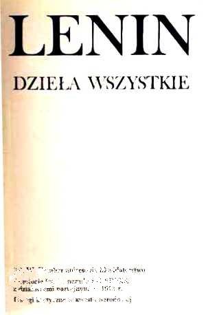 Okładka: Włodzimierz Lenin - Dzieła wszystkie. T. 3, Rozwój kapitalizmu w Rosji