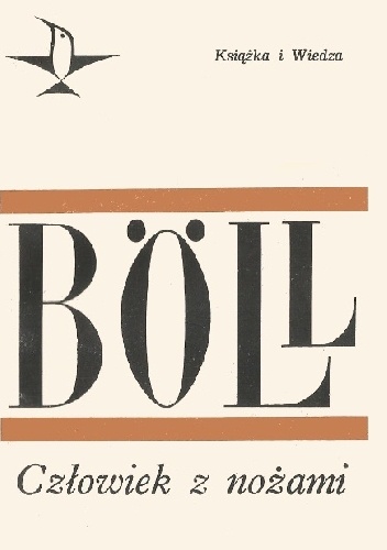 Okładka: Heinrich Böll - Człowiek z nożami