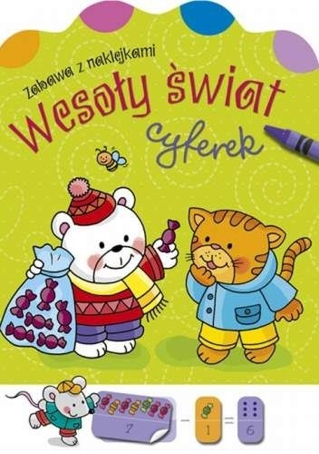 Okładka: Agnieszka Bator - Wesoły świat cyferek