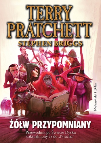 Okładka: Terry Pratchett - Żółw przypomniany. Przewodnik po Świecie Dysku uaktualniony aż do "Niucha"