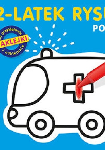 Okładka: Ludwik Cichy - 2-latek rysuje. Pojazdy