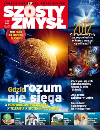 Okładka:  praca zbiorowa - Szósty zmysł