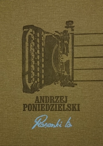 Okładka: Andrzej Poniedzielski - Piosenki to