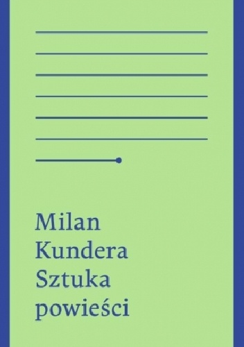Okładka: Milan Kundera - Sztuka powieści