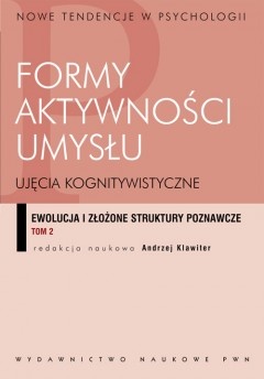 Okładka: Andrzej Klawiter - Formy aktywności umysłu. T. 2