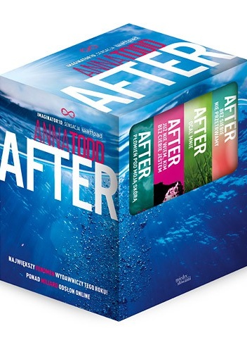 Okładka: Anna Todd - After. Tom 1-4 (komplet)