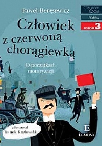 Okładka: Paweł Beręsewicz - Człowiek z czerwoną chorągiewką