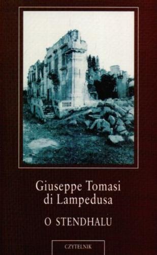 Okładka: Giuseppe Tomasi di Lampedusa - O Stendhalu
