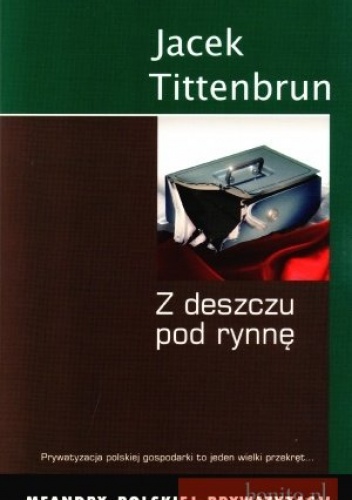 Okładka: Jacek Tittenbrun - Z deszczu pod rynnę. Meandry polskiej prywatyzacji. Tom III
