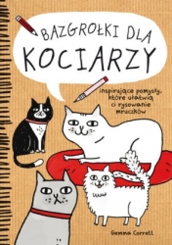 Okładka: Gemma Correll - Bazgrołki dla kociarzy