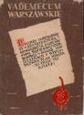 Okładka: Teresa Mroczko - Vademecum warszawskie