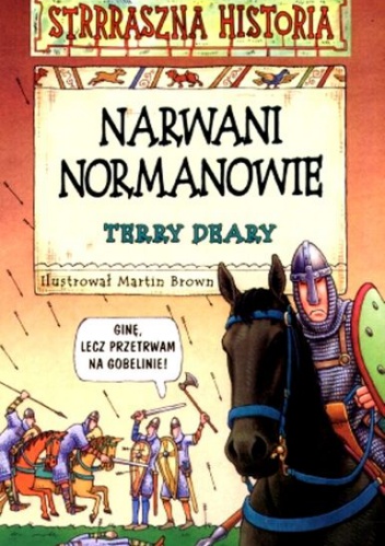 Okładka: Terry Deary - Narwani Normanowie