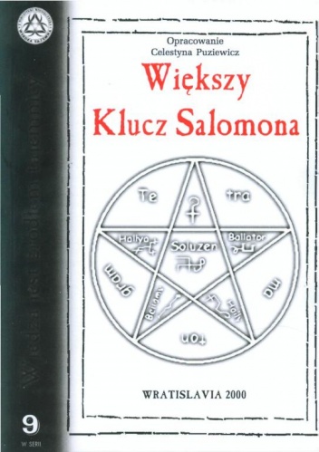 Okładka: Celestyna Puziewicz - Większy Klucz Salomona