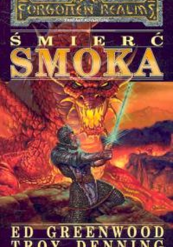 Okładka: Ed Greenwood - Śmierć smoka