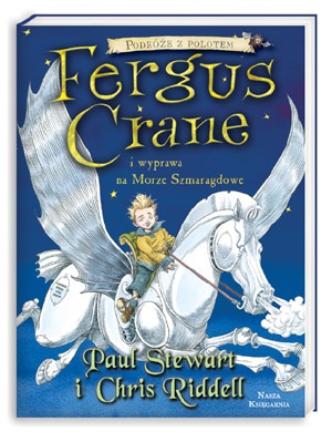 Okładka: Chris Riddell - Fergus Crane i wyprawa na Morze Szmaragdowe