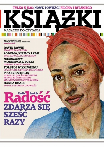 Okładka:  Redakcja magazynu Książki - Książki. Magazyn do czytania, nr 1 (8) / marzec 2013