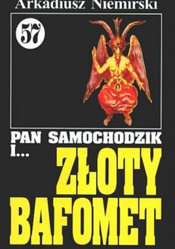 Okładka: Arkadiusz Niemirski - Pan Samochodzik i złoty Bafomet