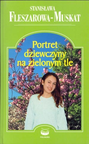 Okładka: Stanisława Fleszarowa-Muskat - Portret dziewczyny na zielonym tle