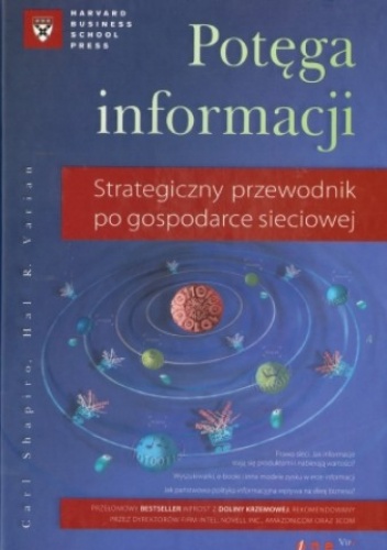 Okładka: Carl Shapiro - Potęga informacji. Strategiczny przewodnik po gospodarce sieciowej