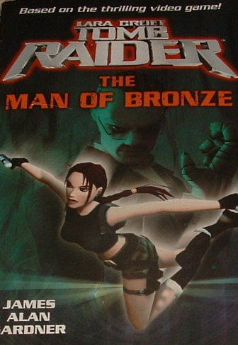 Okładka: E.E. Knight - Tomb Raider: The Man of Bronze