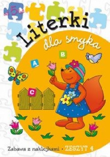 Okładka: Anna Podgórska - Literki dla smyka. Zeszyt 4