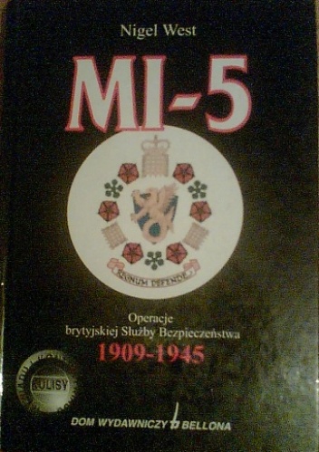 Okładka: Nigel West - MI-5