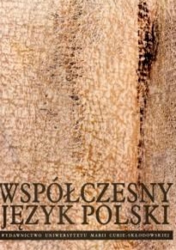Okładka: Jerzy Bartmiński - Współczesny język polski