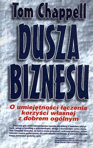 Okładka: Tom Chappell - Dusza biznesu