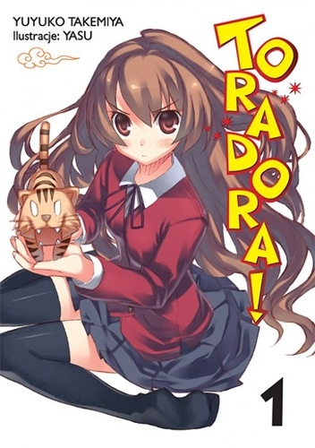 Okładka: Yuyuko Takemiya - Toradora! #1 (Light Novel)