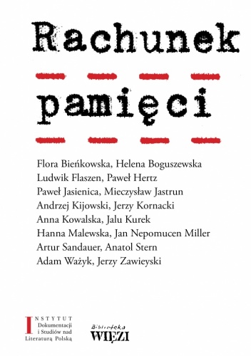 Okładka: Paweł Jasienica - Rachunek pamięci