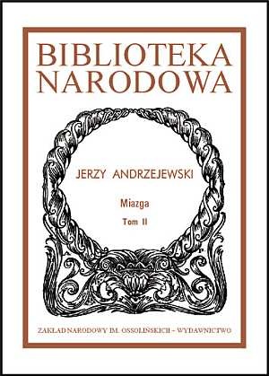 Okładka: Jerzy Andrzejewski - Miazga