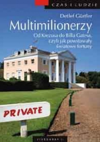 Okładka: Gürtler Detlef - Multimilionerzy