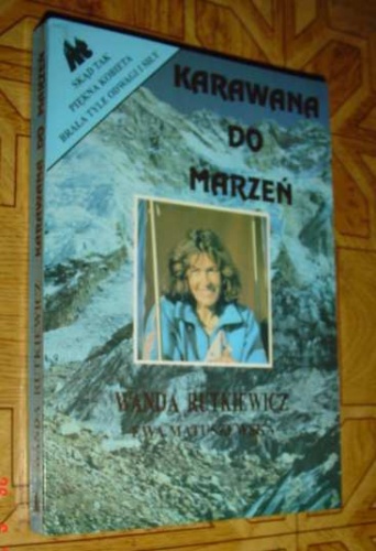 Okładka: Wanda Rutkiewicz - Karawana do marzeń