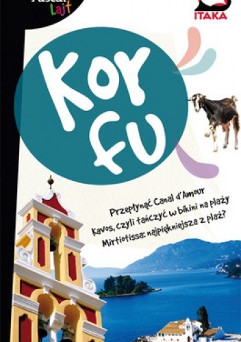Okładka: Sławomir Adamczak - Korfu. Przewodnik Pascal Lajt
